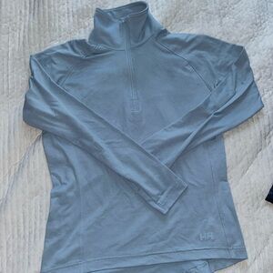 Helly Hansen Quater zip powder blue XS